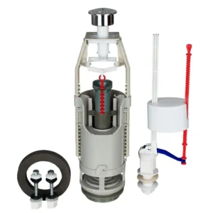 Комплект арматуры для бачка унитаза Soloplast АБк2-12 2 режима с нижним подключением Лифт