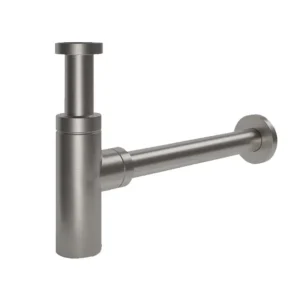 Сифон для раковины Frap F82-9 1 1/4" латунь, графит