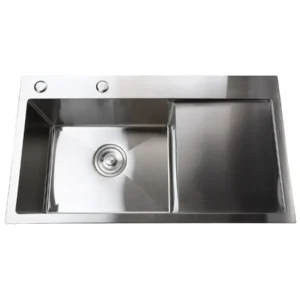 Кухоная мойка MIRA 7843HS 780х430 накладная, прямоугольная, сталь (3 мм)