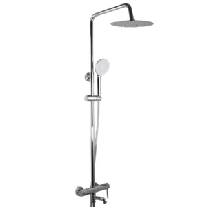 Душевая система Topaz Loft TLF c изливом, латунь, хром (32102-H75)