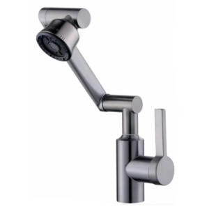 Смеситель для кухни Slat однорычажный, графит (SAT-40501GG)