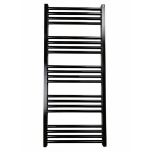 Электрический полотенцесушитель Terma Fiona 1140x530 вертикальный, черный + ТЭН ONE