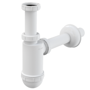 Сифон для раковины AlcaPlast А430 1 1/4" пластик, белый