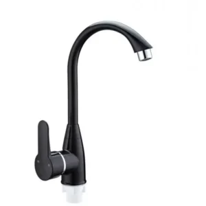 Смеситель для кухни Slat SLT-C011B однорычажный, черный (RST4-03-black/SLT-C011(B))