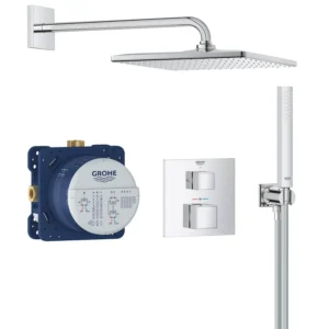 Душевая система Grohe Grohtherm з Rainshower Mono 310 Cube без излива, латунь, хром (34868000)