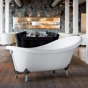 Ванна отдельностоящая Knief Victorian 174,5x83 акриловая, белая глянцевая (0100-06102_0100-091-02)