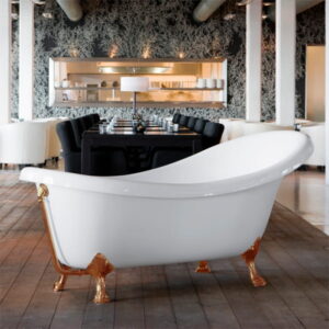 Ванна отдельностоящая Knief Victorian 174,5x83 акриловая, белая глянцевая (0100-06110_0100-091-10)