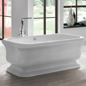 Ванна отдельностоящая Knief Retro 180x85 акриловая, белая глянцевая (0100-090_0100-091-06)