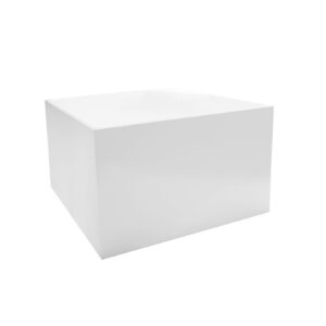 Ванна отдельностоящая Nic Design Tub 100x100 искусственный камень, белая матовая (014234003)