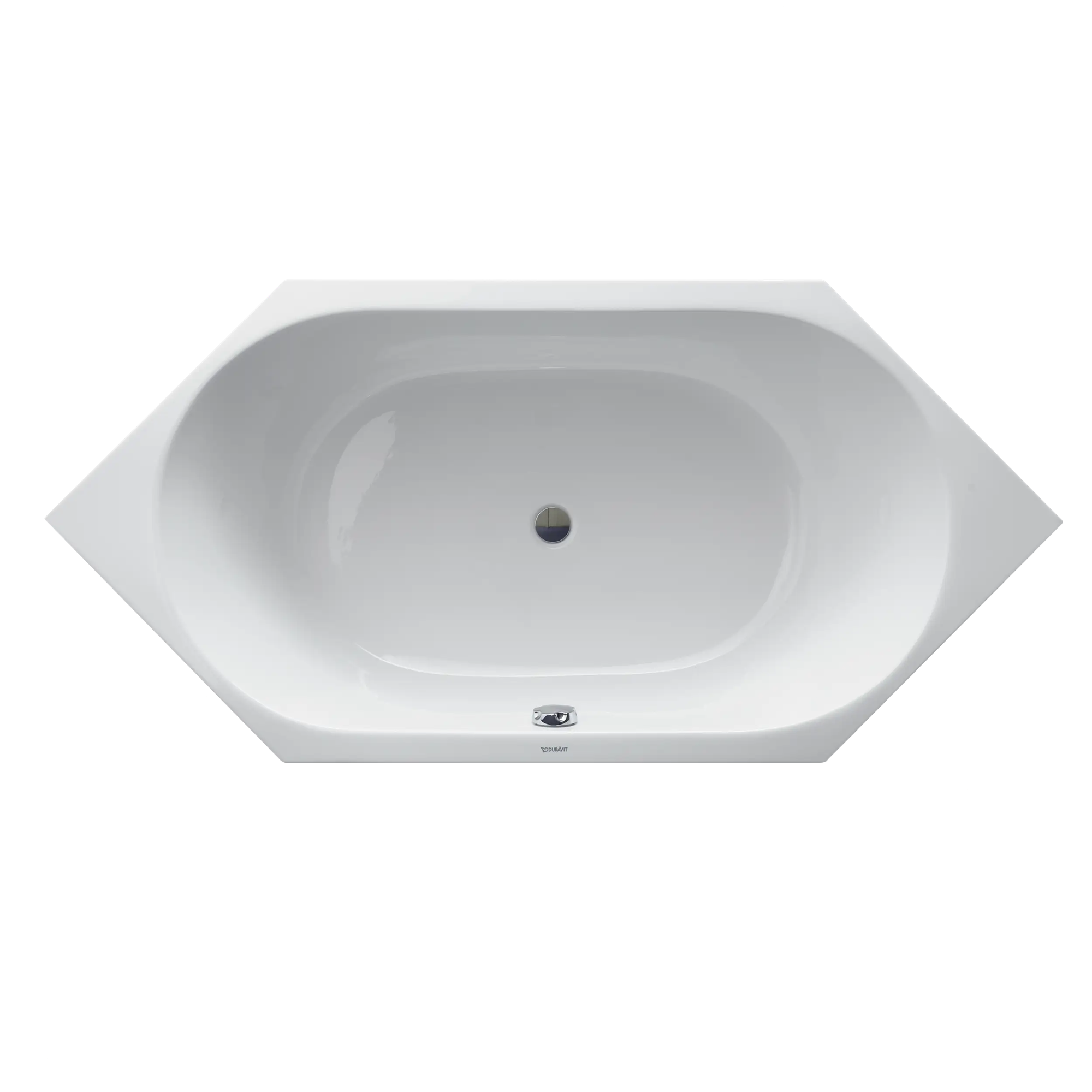 fr-lm-700138000000000_2 Ванна шестиугольная Duravit D-Code 190x90 акриловая, белая глянцевая (700138000000000)