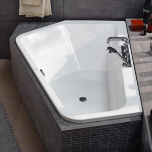 Ванна угловая Duravit Paiova 5 177x130 L акриловая, белая глянцевая (700390000000000)