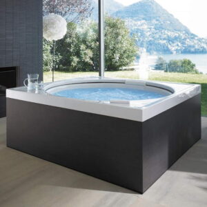 Ванна гидромассажная Duravit Blue Moon Combi-System E 140x140 акриловая, белая глянцевая (760143000СЕ1000)
