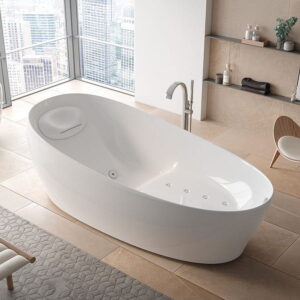 Ванна гидромассажная TOTO Neorest 220x105 композит, белая глянцевая (PJYD2200PWEEGW)