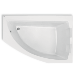 Ванна угловая PoolSpa Aquamarina 175x100 R акриловая, белая глянцевая (PWAI510ZN000000)