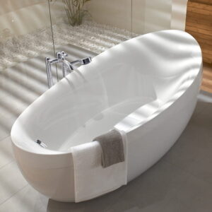 Ванна отдельностоящая Villeroy & Boch Aveo New Generation 190x95 квариловая, белая глянцевая (UBQ194AVE9PDV-01)