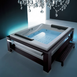 Ванна гидромассажная Treesse Bis One Top 218x166 акриловая, белая глянцевая (V5217)