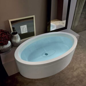 Ванна гидромассажная Treesse EOS 190x110 акриловая, белая глянцевая (V849B)