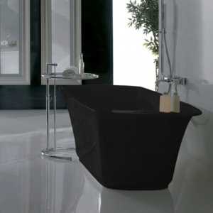 Ванна отдельностоящая Globo Relais 189x80 акриловая, черная глянцевая (VA189NE)