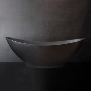 Ванна отдельностоящая PAA Felice 195x83 искусственный камень, черная матовая (VAFES_01)