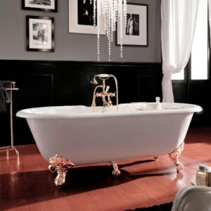 Ванна отдельностоящая Gaia Dual 170x78 чугунная, белая глянцевая (VRG1915BI)