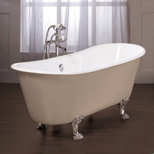 Ванна отдельностоящая Gaia Primrose 170x68 чугунная, белая глянцевая (VRG1930BI)