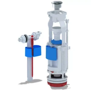 Комплект арматуры для бачка унитаза Kronoplast BK2R1110 3/6л с боковым подключением