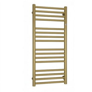 Электрический полотенцесушитель Instal Projekt Circo 1095x500 вертикальный, золотой + ТЭН HOT