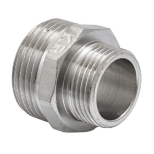 Ниппель латунный Koer KF.N0810 редукционный, 1"x3/4" НН (KF0036)