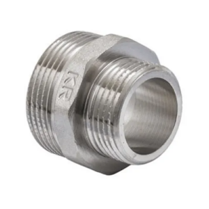 Ниппель латунный Koer KF.N1012 редукционный, 1 1/4"x1" НН (KF0039)