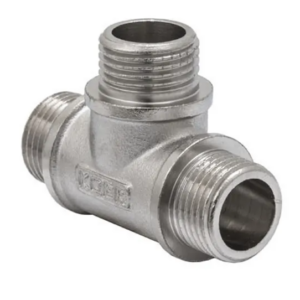 Тройник латунный Koer KF.T06M 1/2" ННН (KF0069)