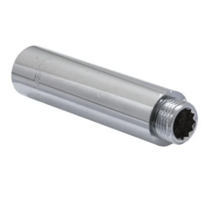 Удлинитель латунный Koer KF.E06-01.CHR 1/2"x1/2" ВН 100 мм (KF0103)