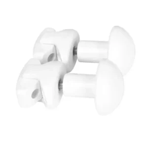 Набор крючков для полотенец Terma Grip пластик, белый (2 шт)