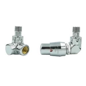 Краны для полотенцесушителей Vario Term Lux 1 M22x1/2" угловой, хром