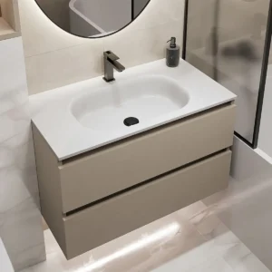 Умывальник накладной Miraggio Lake 900x500 прямоугольный, белый