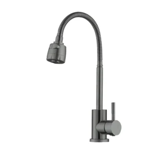 Смеситель для кухни Slat однорычажный, серый (MLT-40202GG)