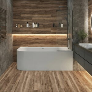 Ванна пристенная Miraggio Maria L 170x70 литой мрамор, белая глянцевая (8814515)