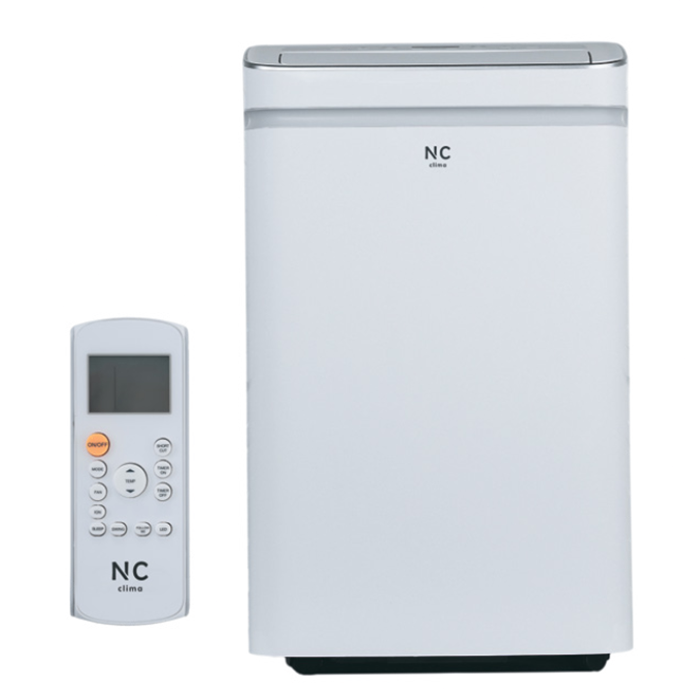 NF-0101170066-100446945_1 Мобильный кондиционер NC clima Plymouth NCI12OMPLw0 35м2 (-**°С) R290 неинверторный, белый + пульт ДУ (Wi-Fi Ready)