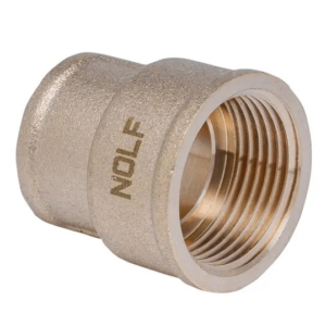 Муфта латунная Nolf NFC.C0810 редукционная 1"x3/4" ВВ  (NF3175)