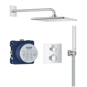 Душевая система Grohe Grohtherm з Rainshower Mono 310 Cube с термостатом, латунь, хром (34870000)