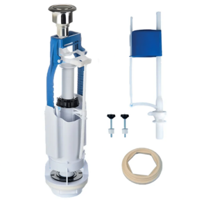 Комплект арматуры для бачка унитаза Mixxus AK-01-A 1/2″ с нижним подводом (1 режим) (MI8210)