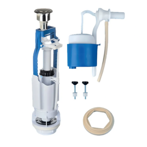 Комплект арматуры для бачка унитаза Mixxus AK-01-B 1/2″ с боковым подводом (1 режим) (MI8211)