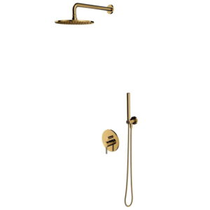 Душевая система Omnires Y без излива, латунь, золотой (SYSY19GL)