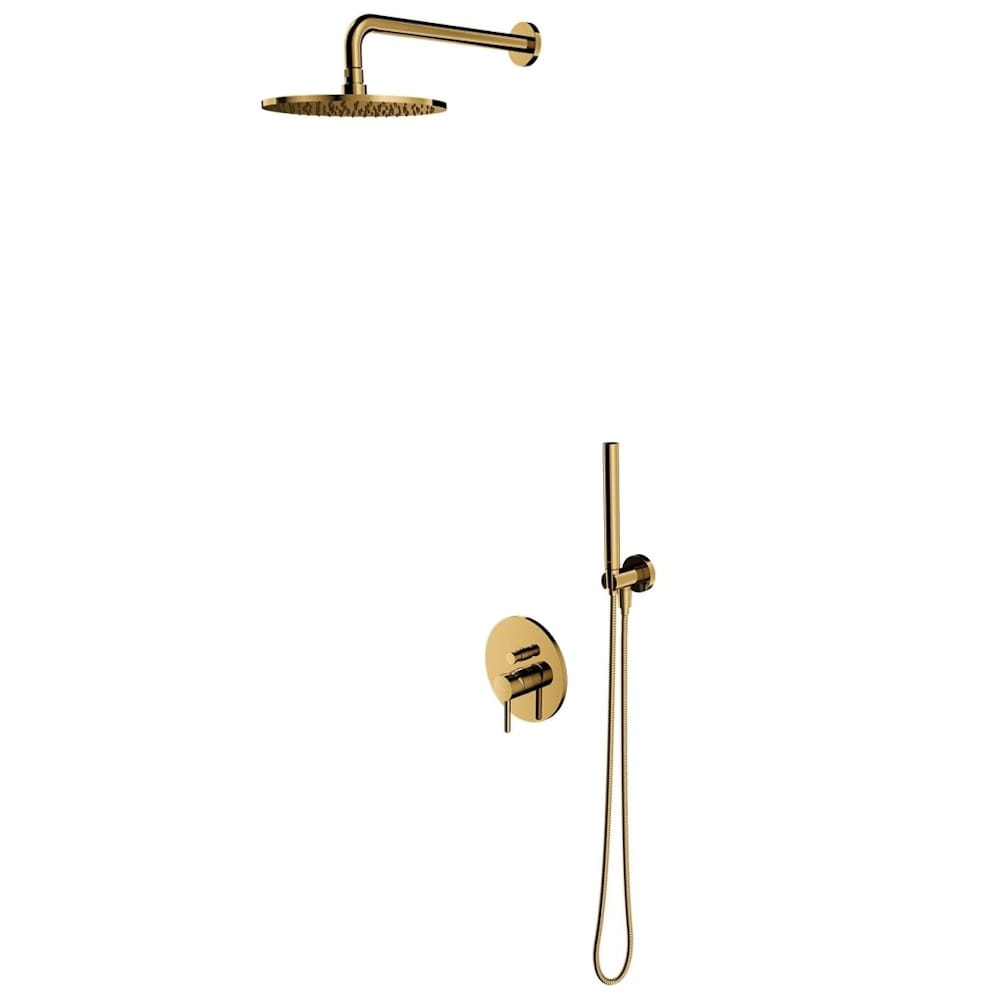 SYSY19GL Душевая система Omnires Y без излива, латунь, золотой (SYSY19GL)