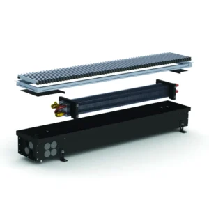 Внутрипольный конвектор Carrera 4S 1000x180x110 с естественной конвекцией