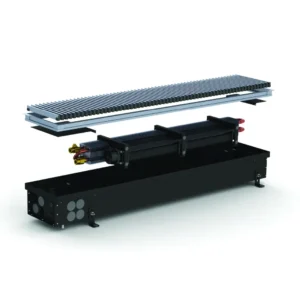 Внутрипольный конвектор Carrera 4SV 1000x200x110 с принудительной конвекцией