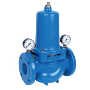 Редуктор давления Resideo (Honeywell) D15S для воды, с матометром, чугун