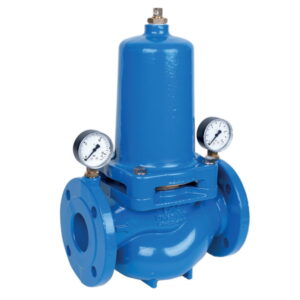 Редуктор давления Resideo (Honeywell) D15SH для воды, с манометром, чугун
