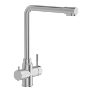 Смеситель для кухни Imprese Argo-S двухрычажный, хром (f03409016JS)