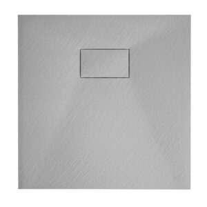 Душевой поддон DiMARCO La Pietra 90x90 квадратный, серый (DM4С003GR)