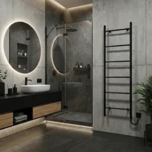 Электрический полотенцесушитель Instal Projekt Primavera 1600x500 вертикальный, черный